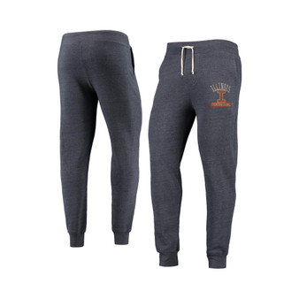 Men's Navy Illinois Fighting Illini Dodgeball Tri-Blend Pants
