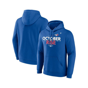 Men's Branded Royal Toronto Blue Jays 2022 Postseason Locker Room Pullover Hoodie