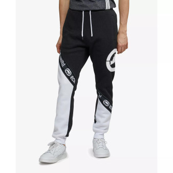 Men's Big and Tall Color Block Black Diamond Fleece Jogger