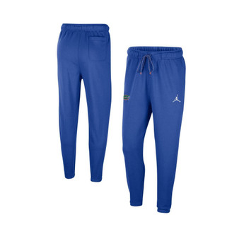 Men's Brand Royal Florida Gators Logo Travel Fleece Pants