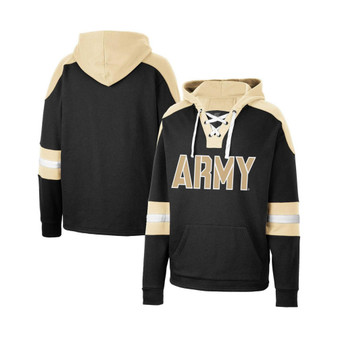 Men's Black Army Black Knights Lace-Up 4.0 Pullover Hoodie