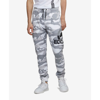 Men's Big and Tall Four Square Camo Fleece Joggers