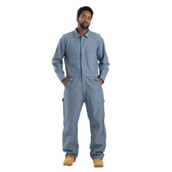 Men's Short Heritage Fisher Stripe Unlined Coverall