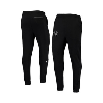 Men's Black Chicago Cubs Tempo 22 Fleece Pants