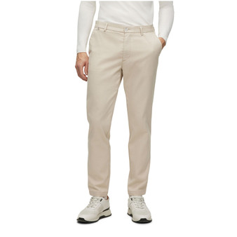 Men's Structured Blend Regular-Fit Trousers