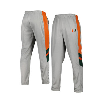 Men's Heathered Gray and Orange Miami Hurricanes Bushwood Pants