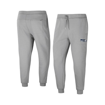 Men's NFL x Darius Rucker Collection by Gray Seattle Seahawks Fleece Jogger Pants