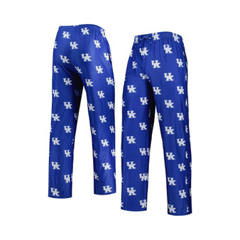 Men's Royal Kentucky Wildcats Logo Flagship Allover Print Pants