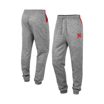 Men's Gray Nebraska Huskers Worlds to Conquer Sweatpants