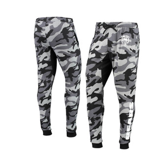 Men's Black Chicago Bears Camo Jogger Pants