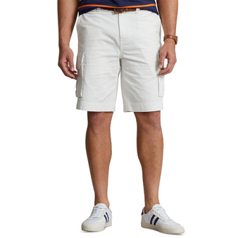 Men's Big & Tall Relaxed Fit Slub Twill Cargo Shorts