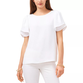 Tulip-Sleeve Top
