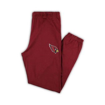 Men's Branded Cardinal Arizona Cardinals Big and Tall Tracking Lightweight Pajama Pants