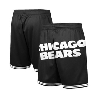 Men's Black Chicago Bears Big Face 3.0 Fashion Shorts