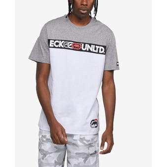 Men's Short Sleeves Piecemeal T-shirt