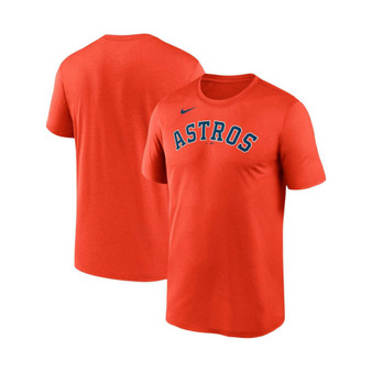 Men's Orange Houston Astros Wordmark Legend Performance Big and Tall T-shirt