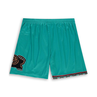 Men's Turquoise Memphis Grizzlies Big and Tall Hardwood Classics Team Swingman Shorts