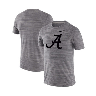 Men's Charcoal Alabama Crimson Tide Big and Tall Performance Velocity Space Dye T-shirt