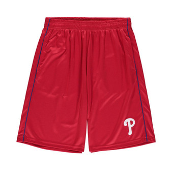 Men's Red Philadelphia Phillies Big Tall Mesh Shorts