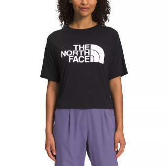 Women's Logo Graphic Dropped-Sleeve T-Shirt