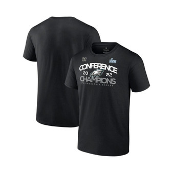 Men's Branded Black Philadelphia Eagles 2022 NFC Champions Shadow Cast Big and Tall T-shirt