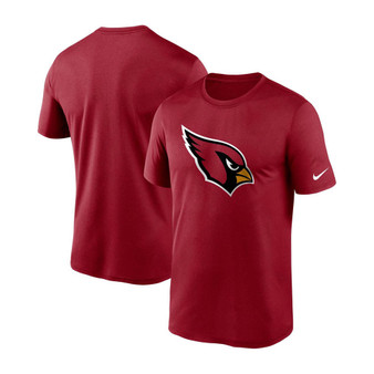 Men's Cardinal Arizona Cardinals Logo Essential Legend Performance T-Shirt