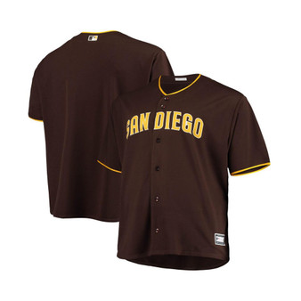 Men's Brown San Diego Padres Big and Tall Alternate Replica Team Jersey