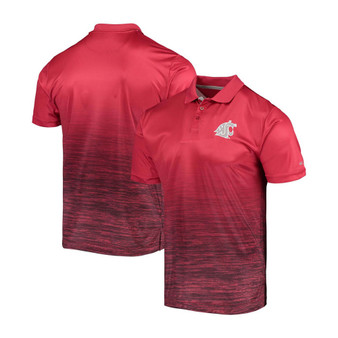 Men's Crimson Washington State Cougars Marshall Polo
