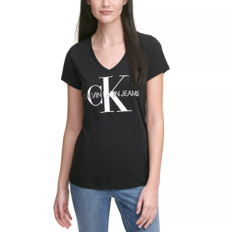 V-Neck Logo T-Shirt