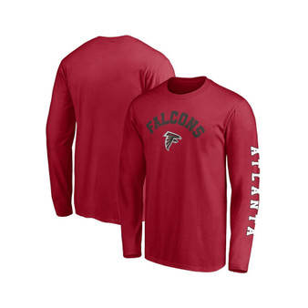 Men's Red Atlanta Falcons Big & Tall City Long Sleeve T-shirt