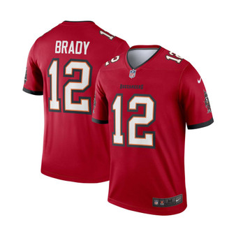 Men's Tom Brady Red Tampa Bay Buccaneers Legend Jersey