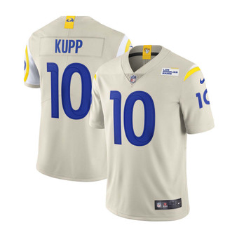 Men's Cooper Kupp Bone Los Angeles Rams Vapor Limited Jersey