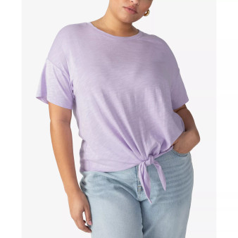 Women's Tie-Front Everyday T-Shirt