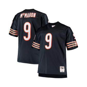 Men's Jim McMahon Navy Chicago Bears Big and Tall 1985 Retired Player Replica Jersey