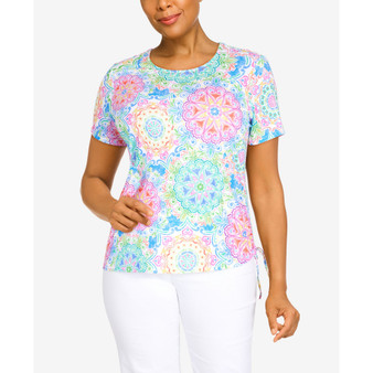 Women's Classics Medallion Print T-shirt