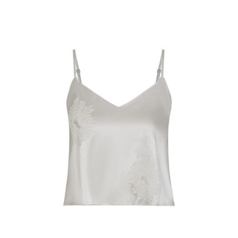 Women's Embroidered Crop Top