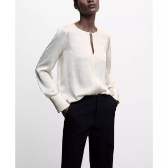 Women's Cut-Out Detail Blouse