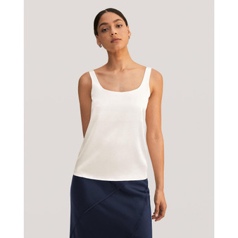 Flattering U Neck Silk Camisole for women