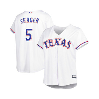 Women's Corey Seager White Texas Rangers Plus Size Replica Player Jersey