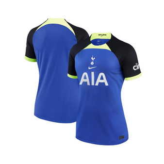 Women's Blue Tottenham Hotspur 2022/23 Away Breathe Stadium Replica Jersey