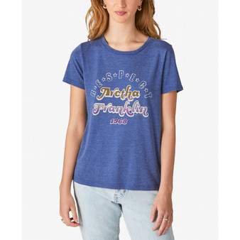 Women's Aretha Franklin Respect Boyfriend T-Shirt