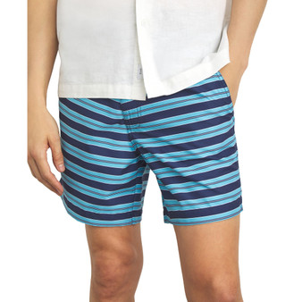 Men's Calder Stripe 6" Swim Trunks