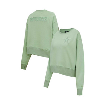 Women's  Green Dallas Cowboys Neutral Pullover Sweatshirt