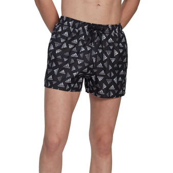Men's Classics Quick-Dry Logo-Print 3" Swim Trunks