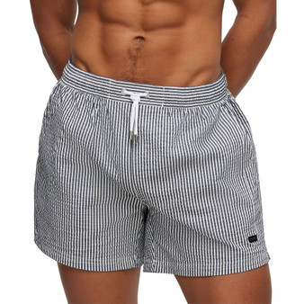 Men's Seersucker Swim Shorts