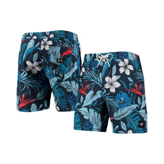 Men's x '47 Navy Toronto Blue Jays Cannonball Tropics Swim Shorts