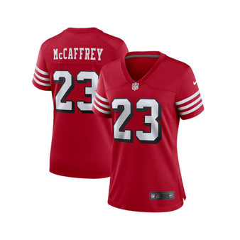 Women's Christian McCaffrey Scarlet San Francisco 49ers Alternate Game Player Jersey