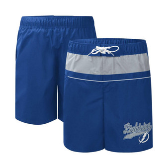 Men's Blue Tampa Bay Lightning Freestyle Volley Swim Shorts