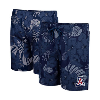 Men's Navy Arizona Wildcats The Dude Swim Shorts