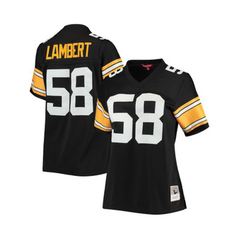 Women's Jack Lambert Black Pittsburgh Steelers Legacy Replica Player Jersey